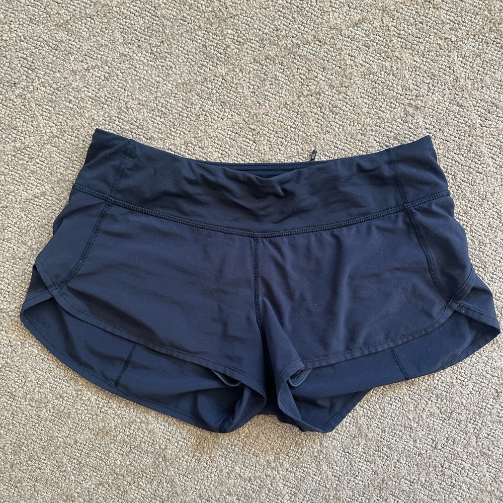 Lululemon Women's Black Athletic Shorts